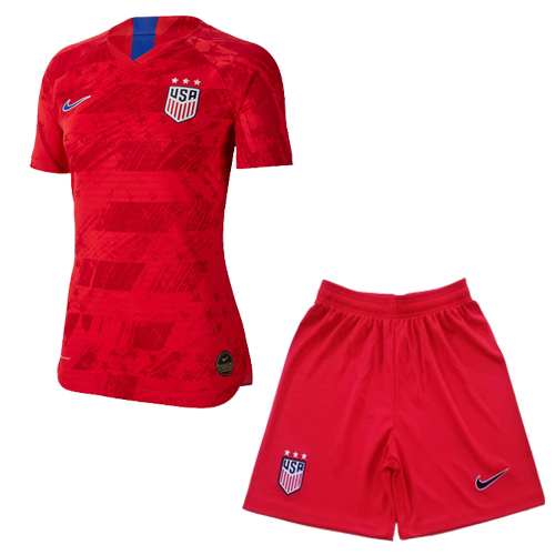 USA Away World Cup Kids Soccer Jerseys Kit 2019