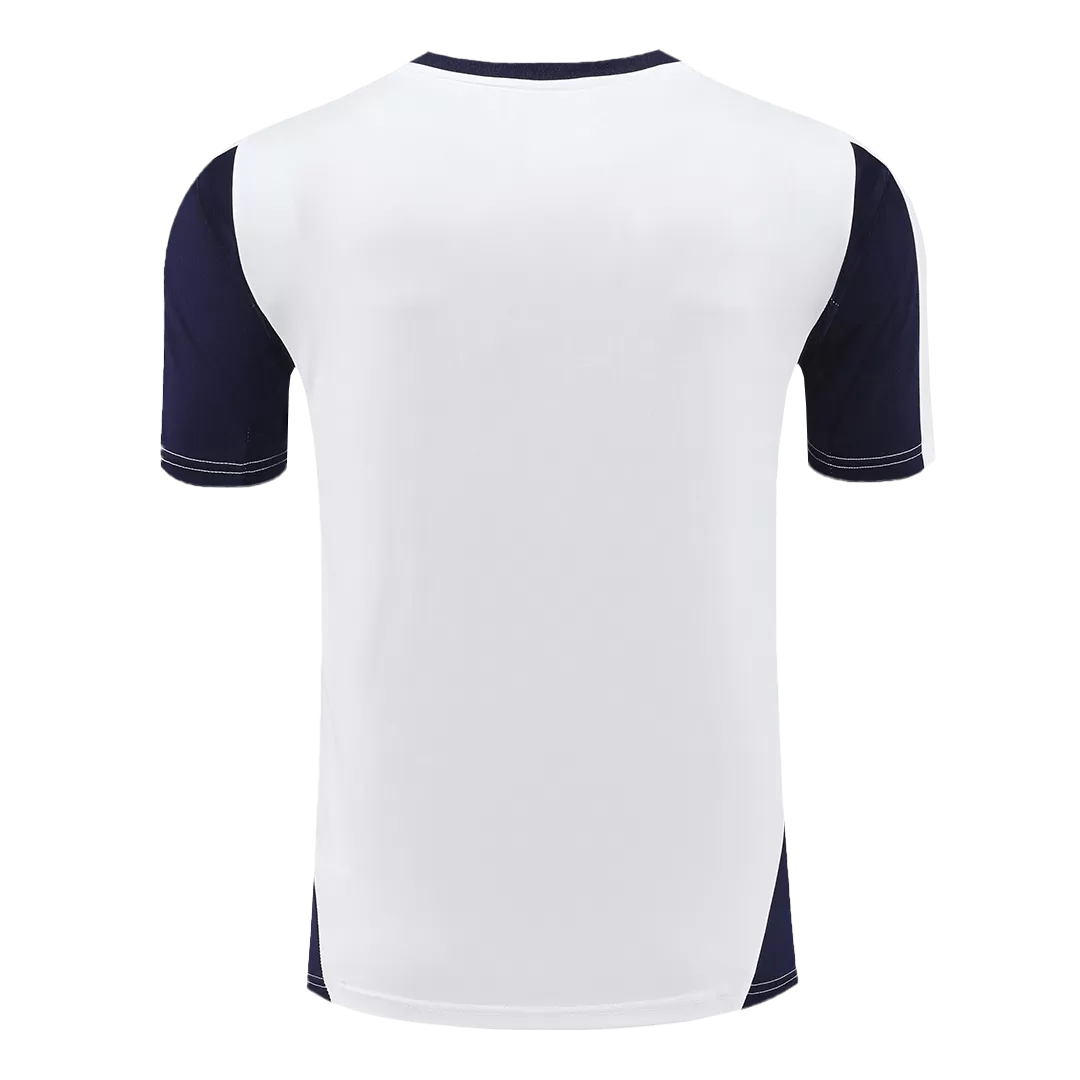 Real Madrid Pre-Match Soccer Jersey White - Image 3
