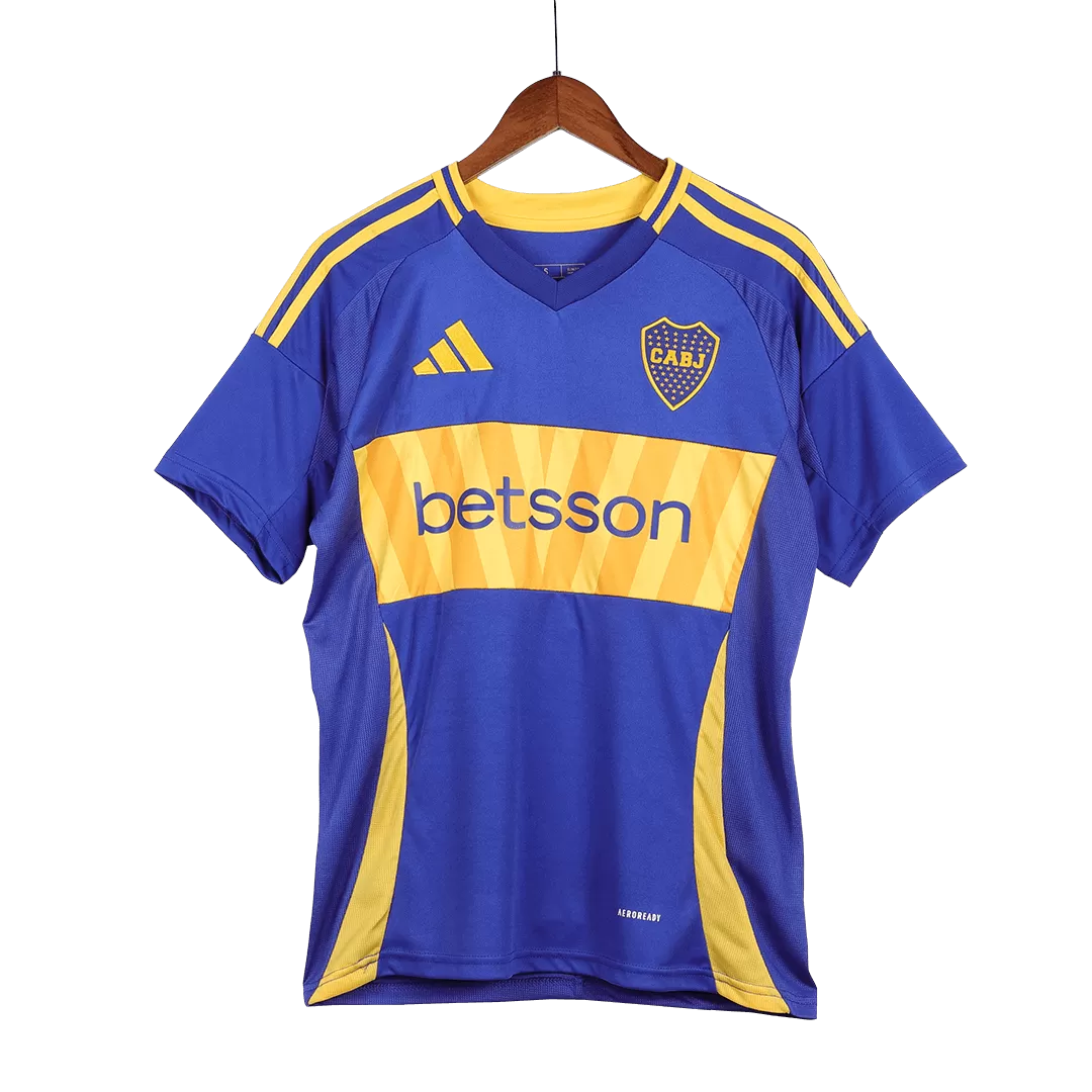 Boca Juniors Home Soccer Jersey - Image 5