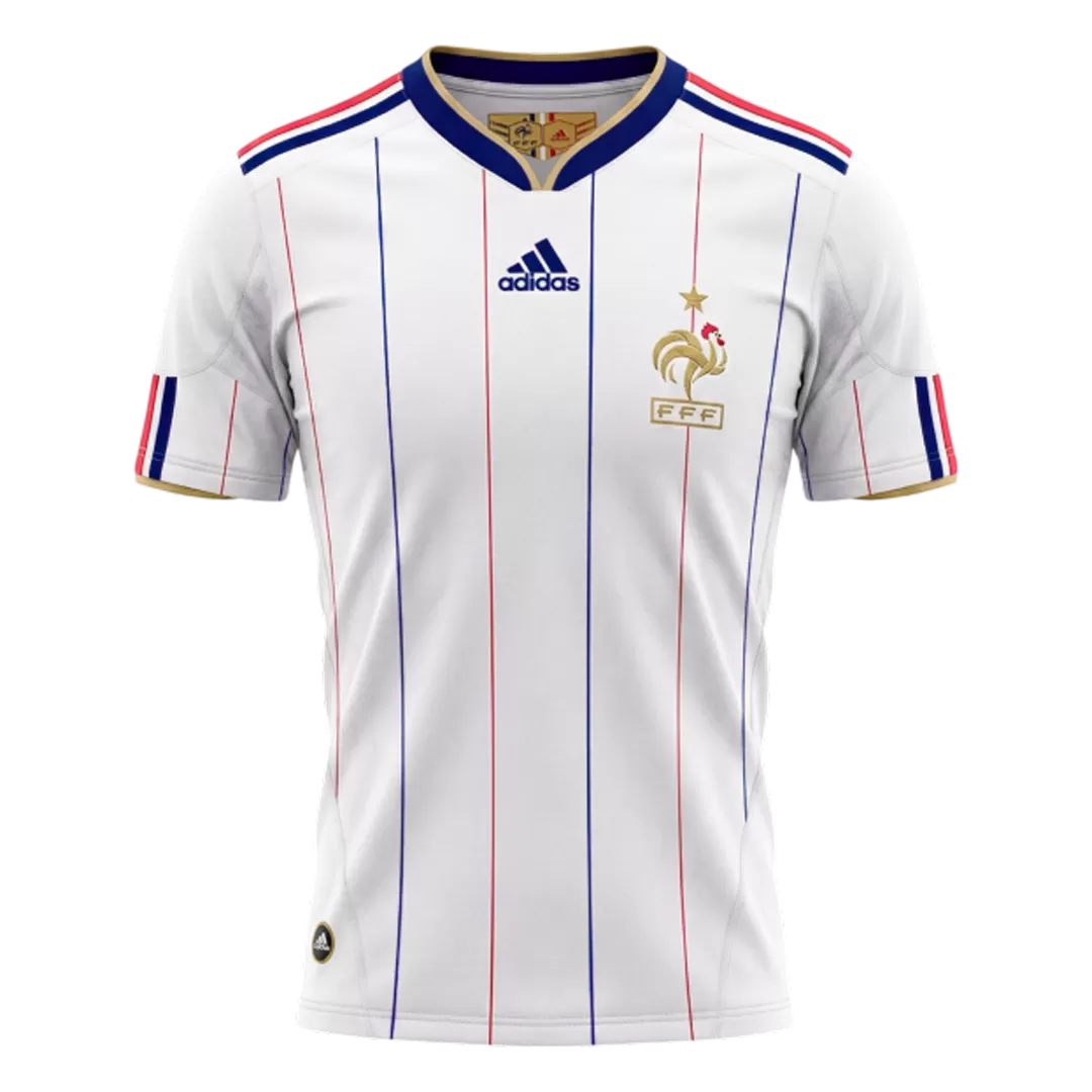 Retro Soccer Jersey France Away 2010