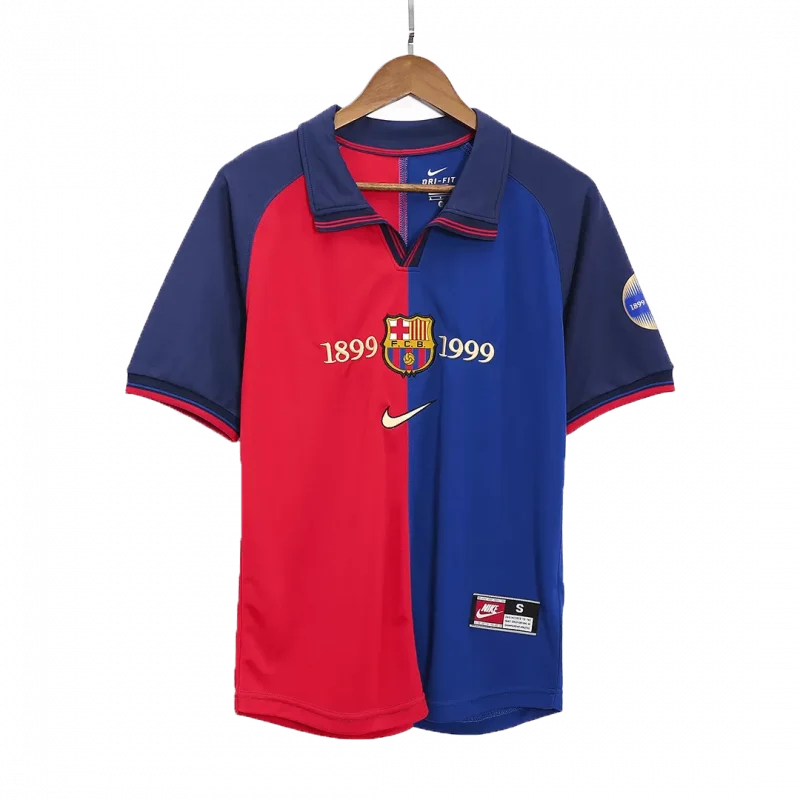 Vintage Soccer Jersey Barcelona Home 1999/00