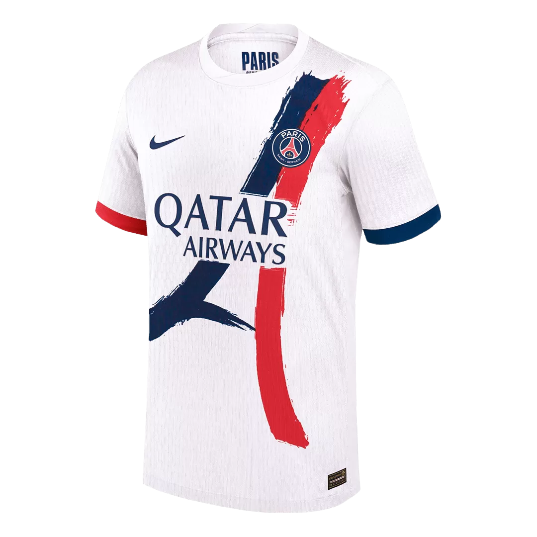 KVARATSKHELIA #7 PSG Away Authentic Soccer Jersey - UCL - Image 2