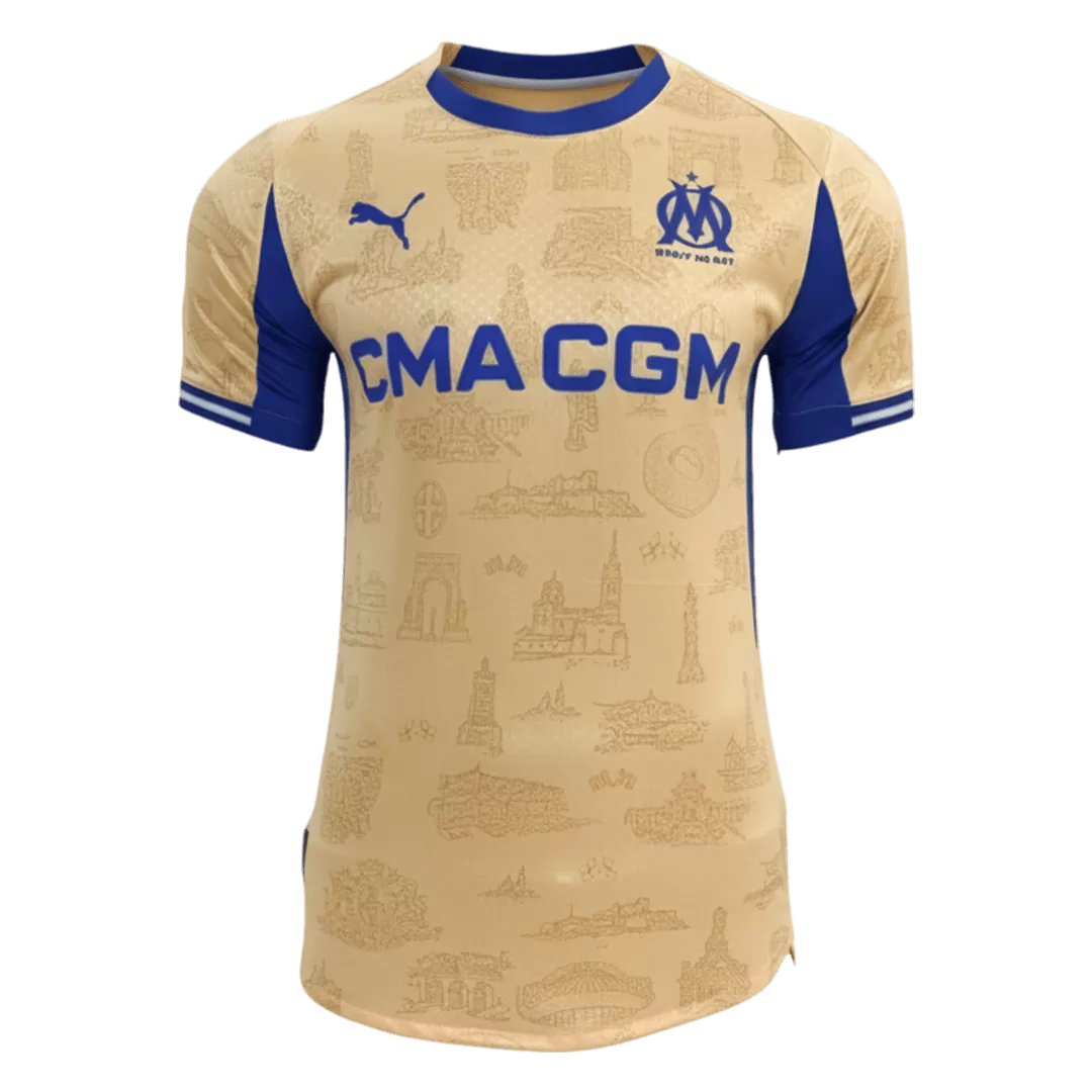 Marseille Fourth Away Player Version Jersey 2025/26