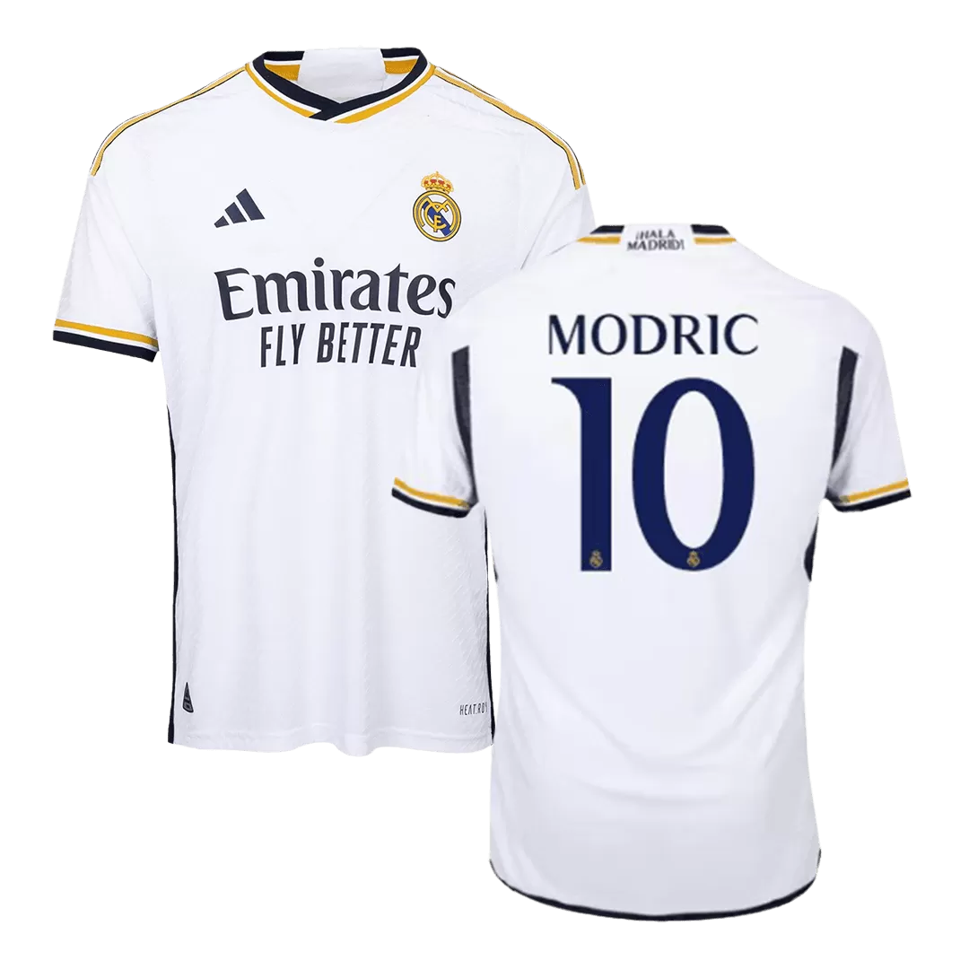 MODRIĆ #10 Real Madrid Home Authentic Jersey 2023/24