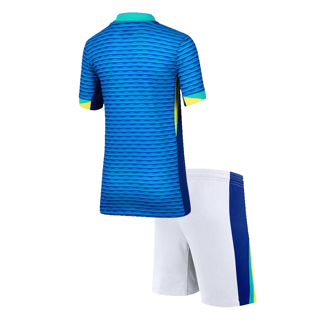 Brazil Away Kids Soccer Jerseys Kit Copa America - Image 2