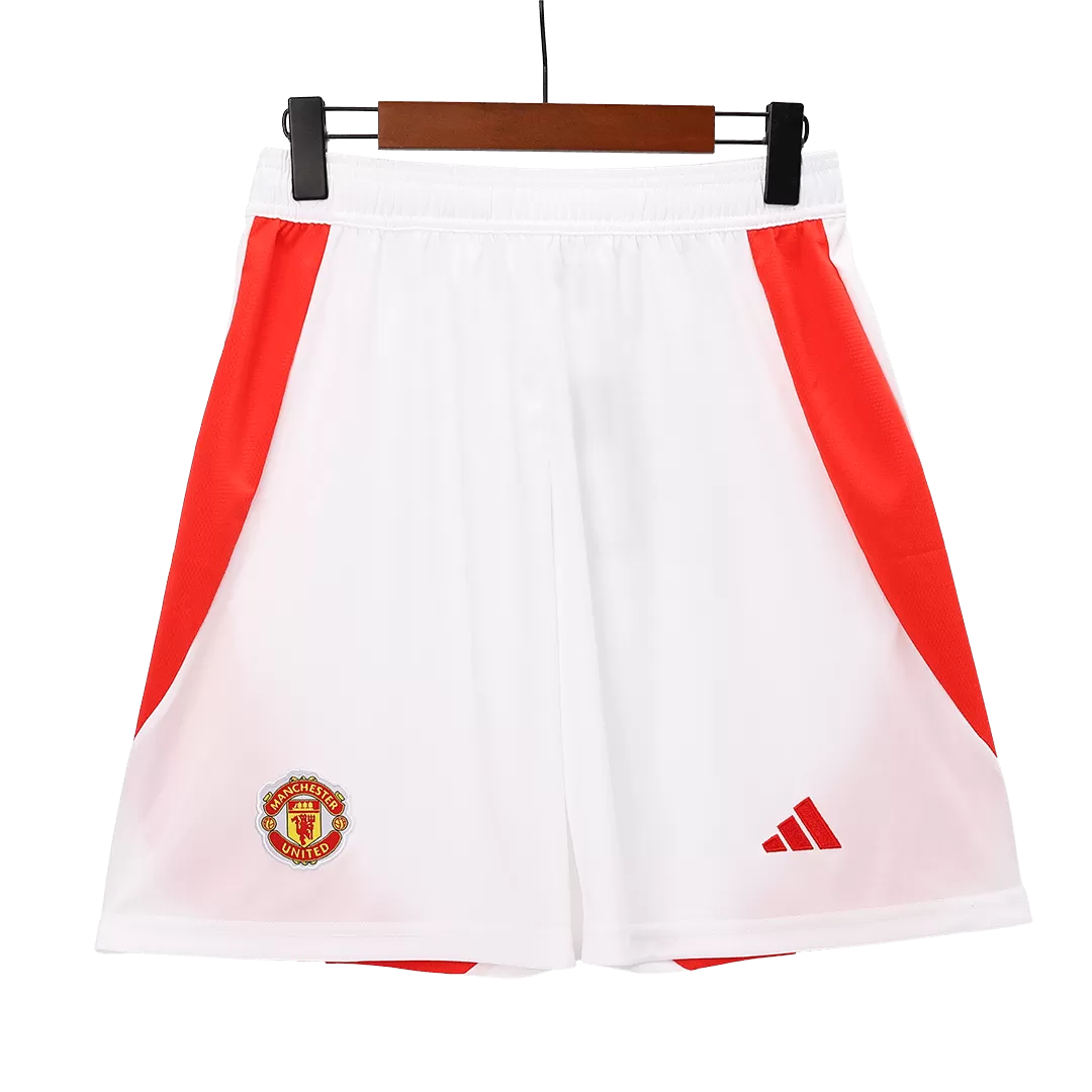 Manchester United Home Soccer Shorts - Image 4