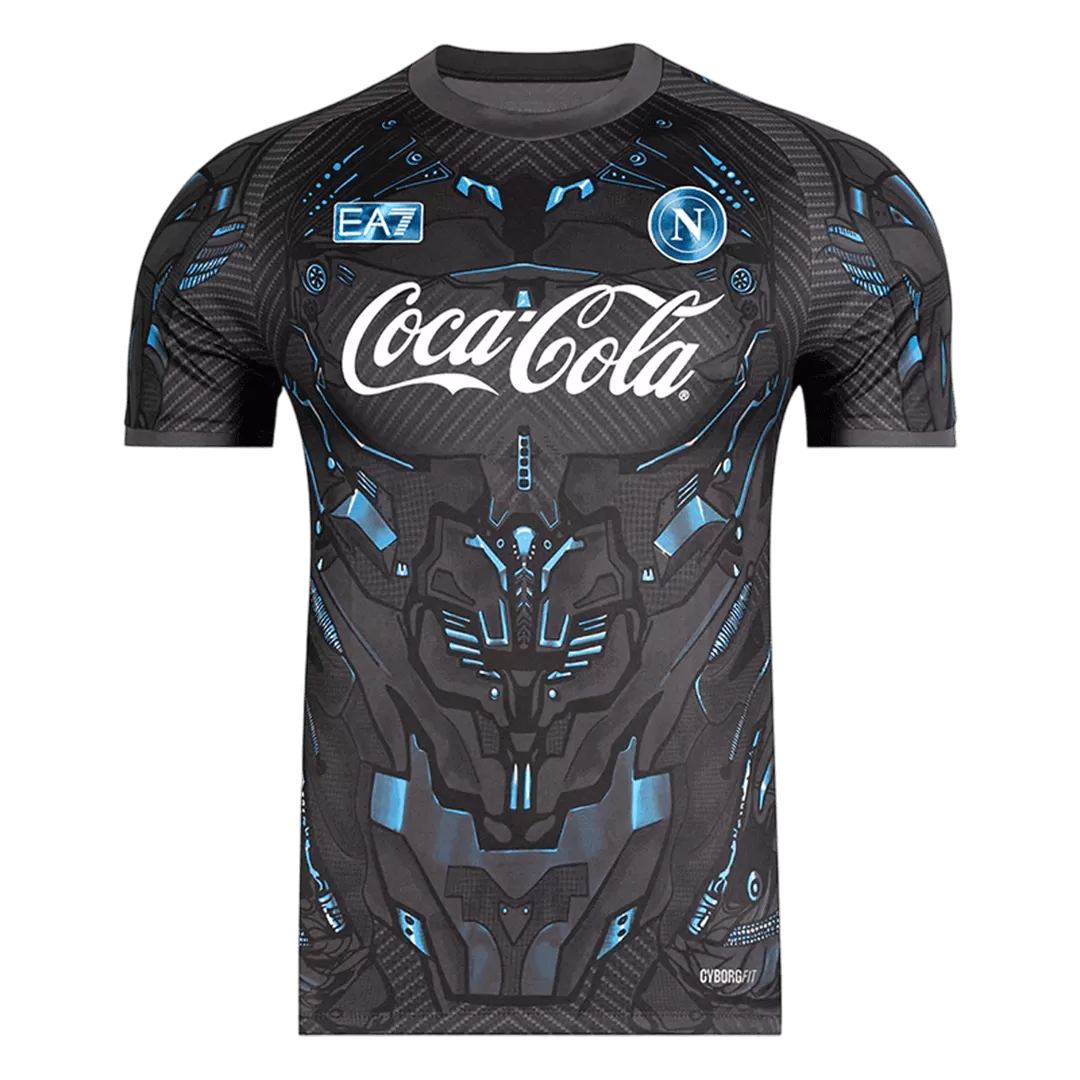Napoli Pre-Match Soccer Jersey 2025/26 Black