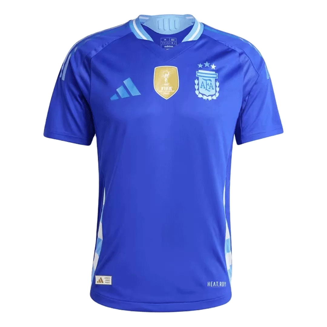 MESSI #10 Argentina Away Authentic Soccer Jersey - Image 2