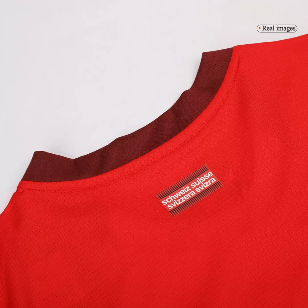 Switzerland Home Soccer Jersey EURO - Image 15