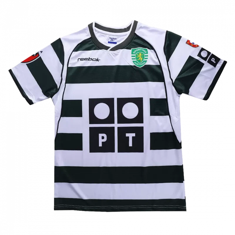 Retro Sporting CP Home Jersey 2001/03