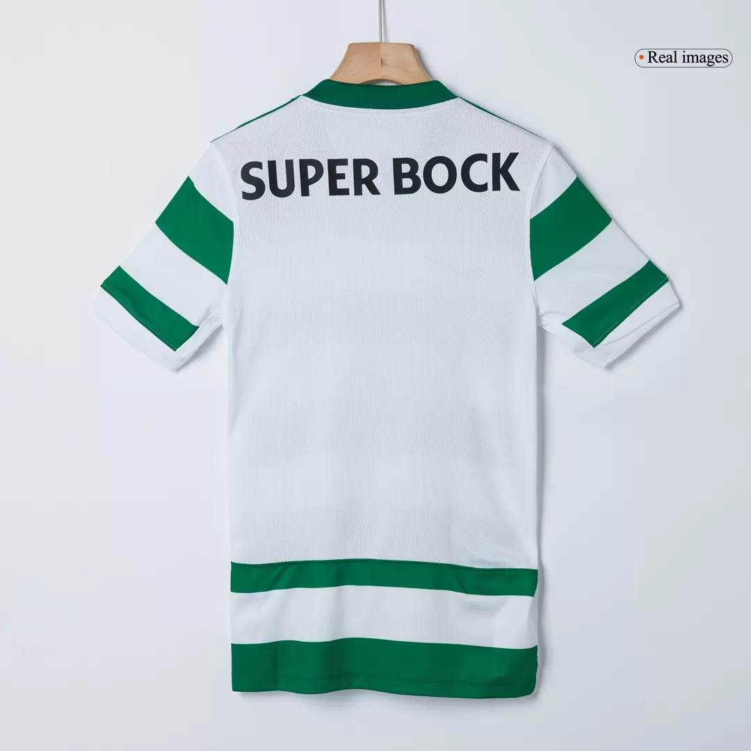 Sporting CP 2025/26 Home Soccer Jersey – Fans Version (Green & White) - Image 6