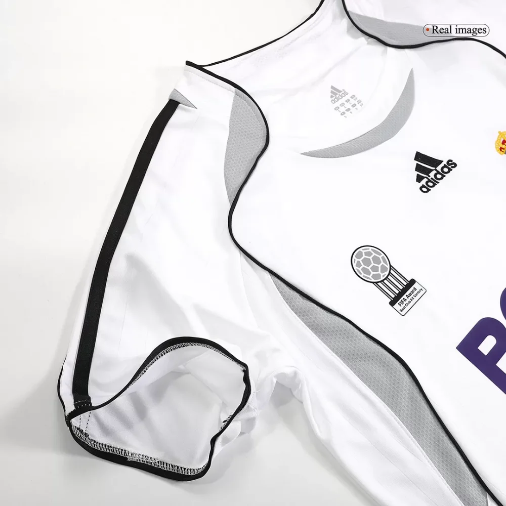 Vintage Soccer Jersey BECKHAM #23 Real Madrid Home 2006/07 - Image 5