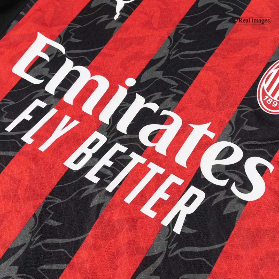 AC Milan Home Authentic Soccer Jersey 2025/26 - Image 8
