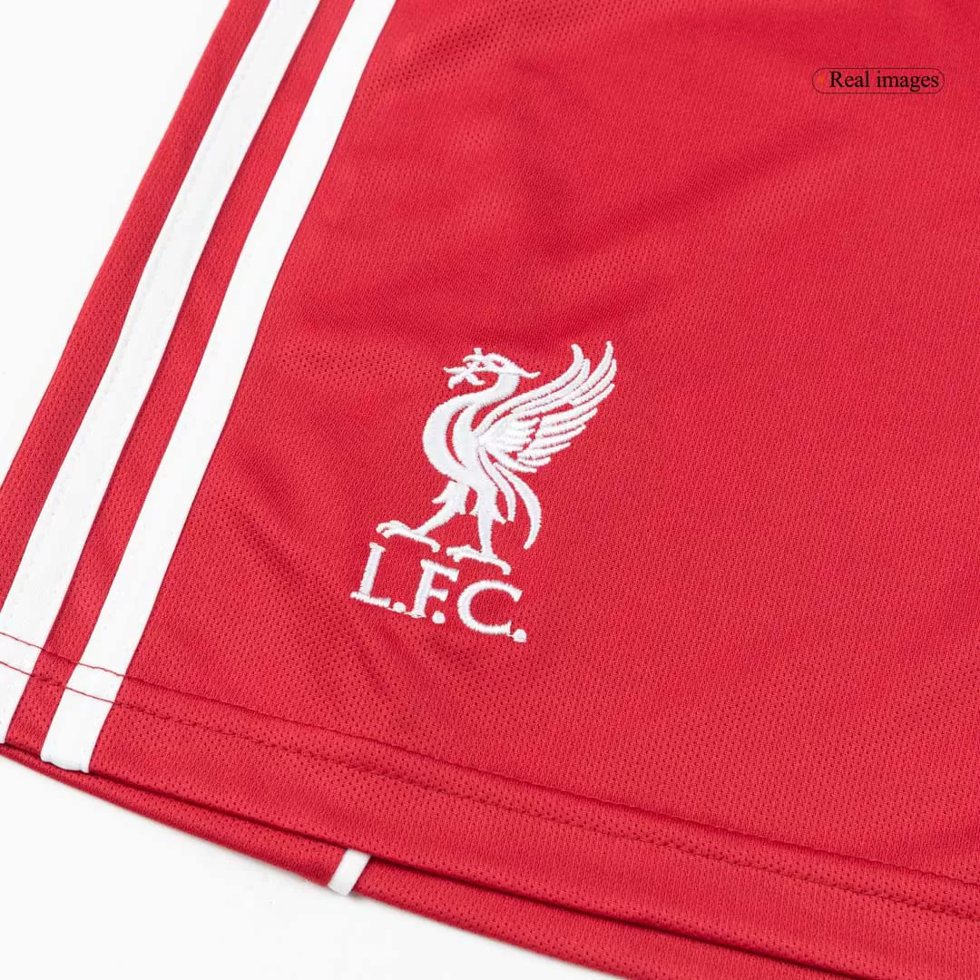 Liverpool Home Soccer Shorts 2025/26 - Image 3