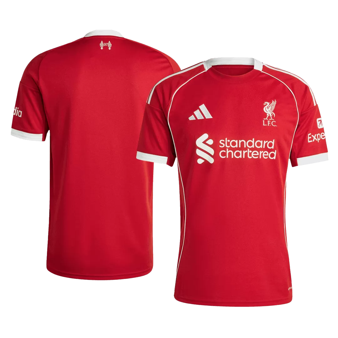 Liverpool Home Soccer Jersey 2025/26 - Image 3