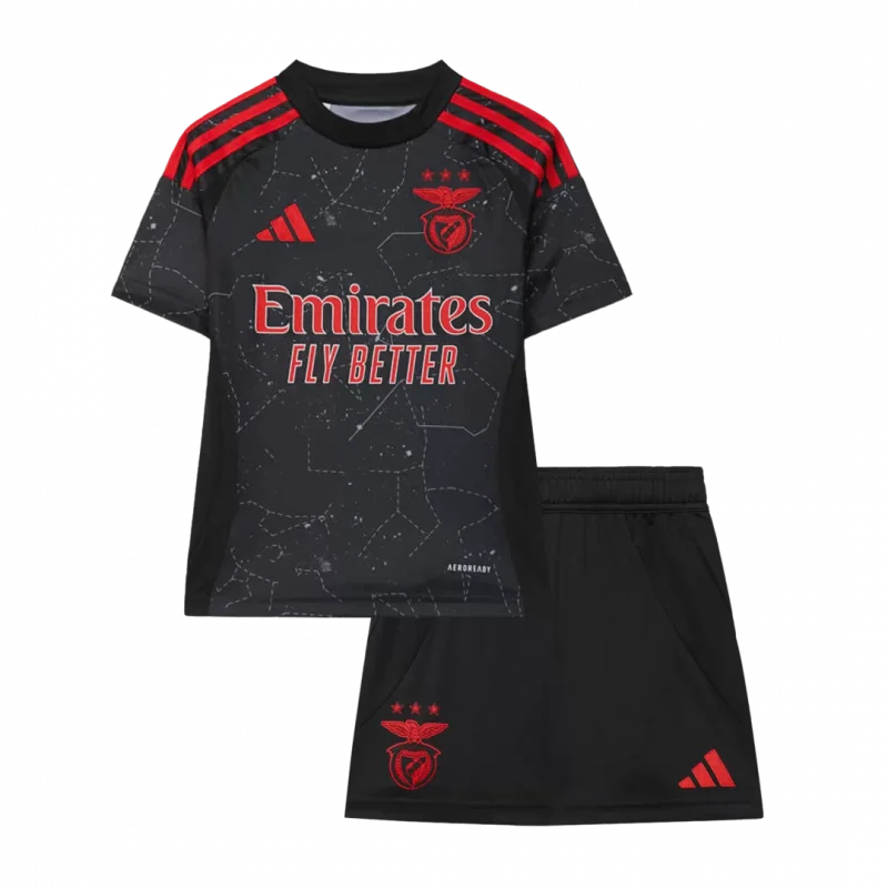 Benfica Away Kids Soccer Jerseys Kit