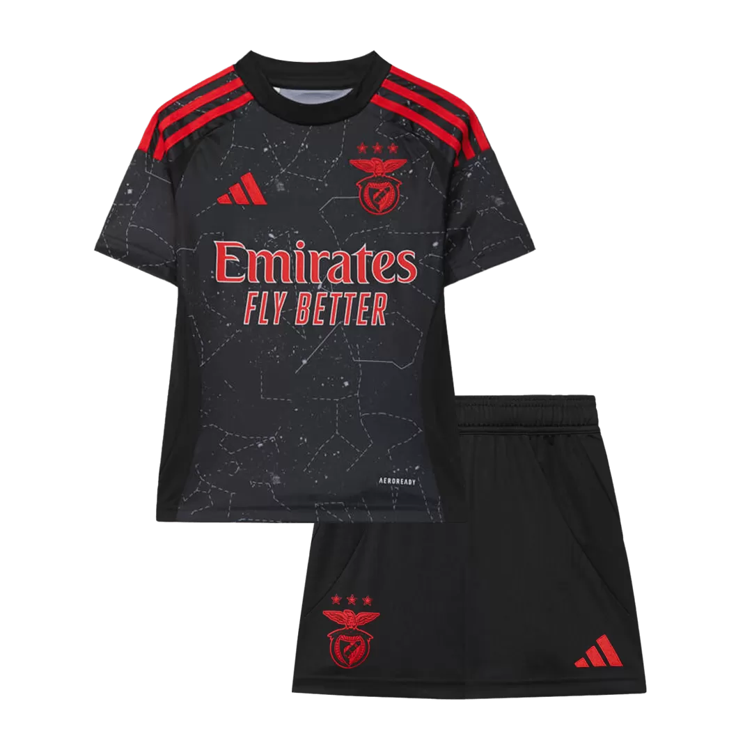 Benfica Away Kids Soccer Jerseys Kit