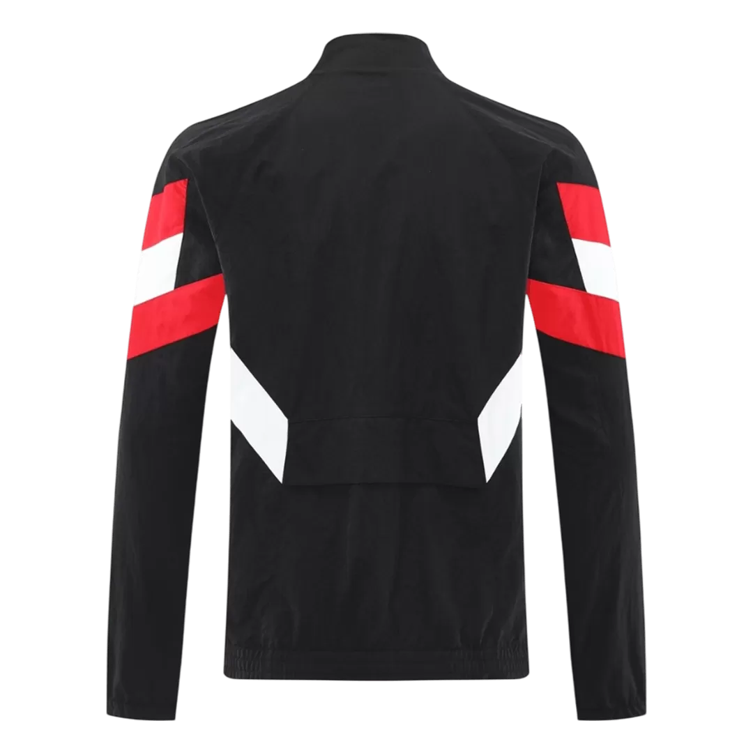 Manchester United Windbreaker Jacket 2025/26 - Black - Image 3