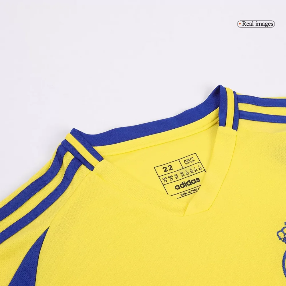 RONALDO #7 Al Nassr Home Kids Soccer Jerseys Kit - Image 8