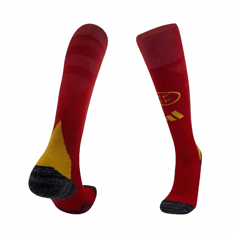 Spain Home Soccer Socks