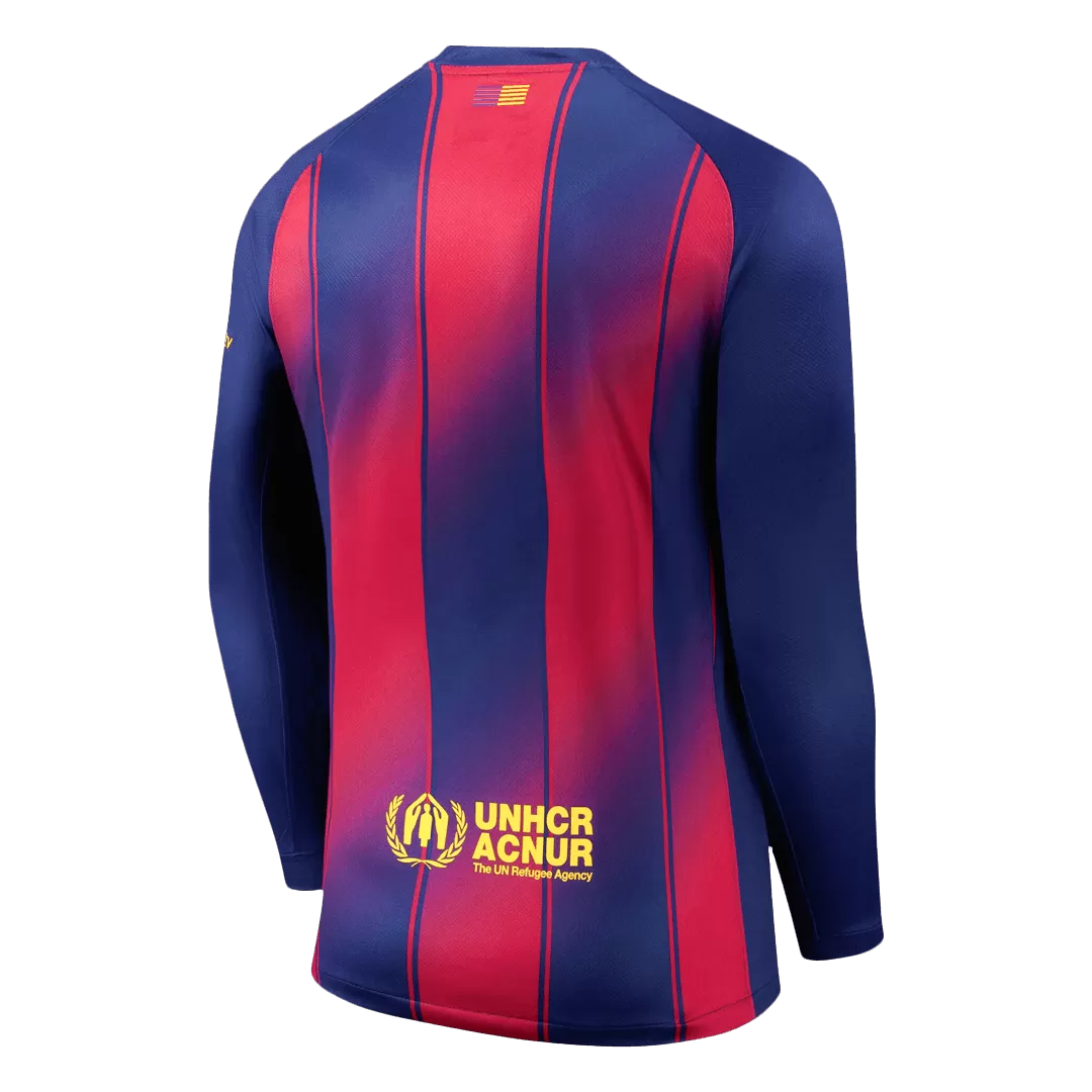Barcelona Home Long Sleeve Jersey 2025/26 - Image 2