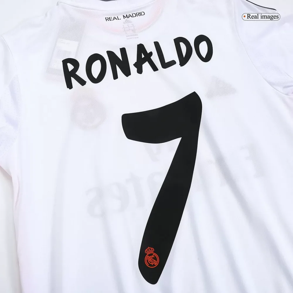 Vintage Soccer Jersey RONALDO #7 Real Madrid Home 2013/14 - Image 2