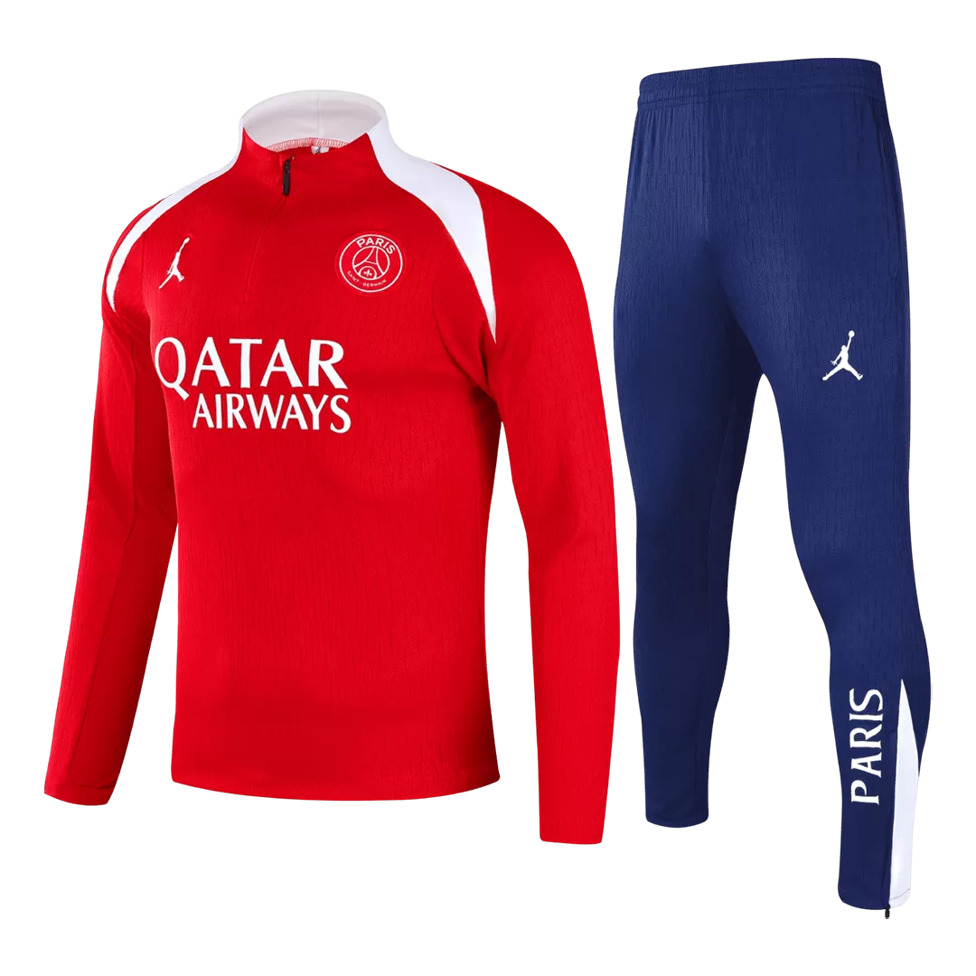 PSG 1/4 Zip Tracksuit 2025/26 Red