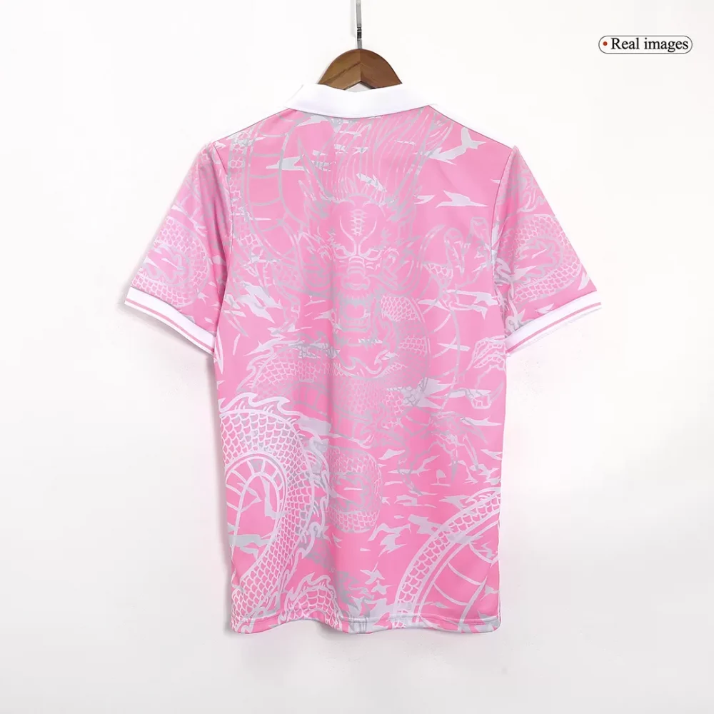Real Madrid x Chinese Dragon Soccer Jersey 2023/24 (pink) - Image 5