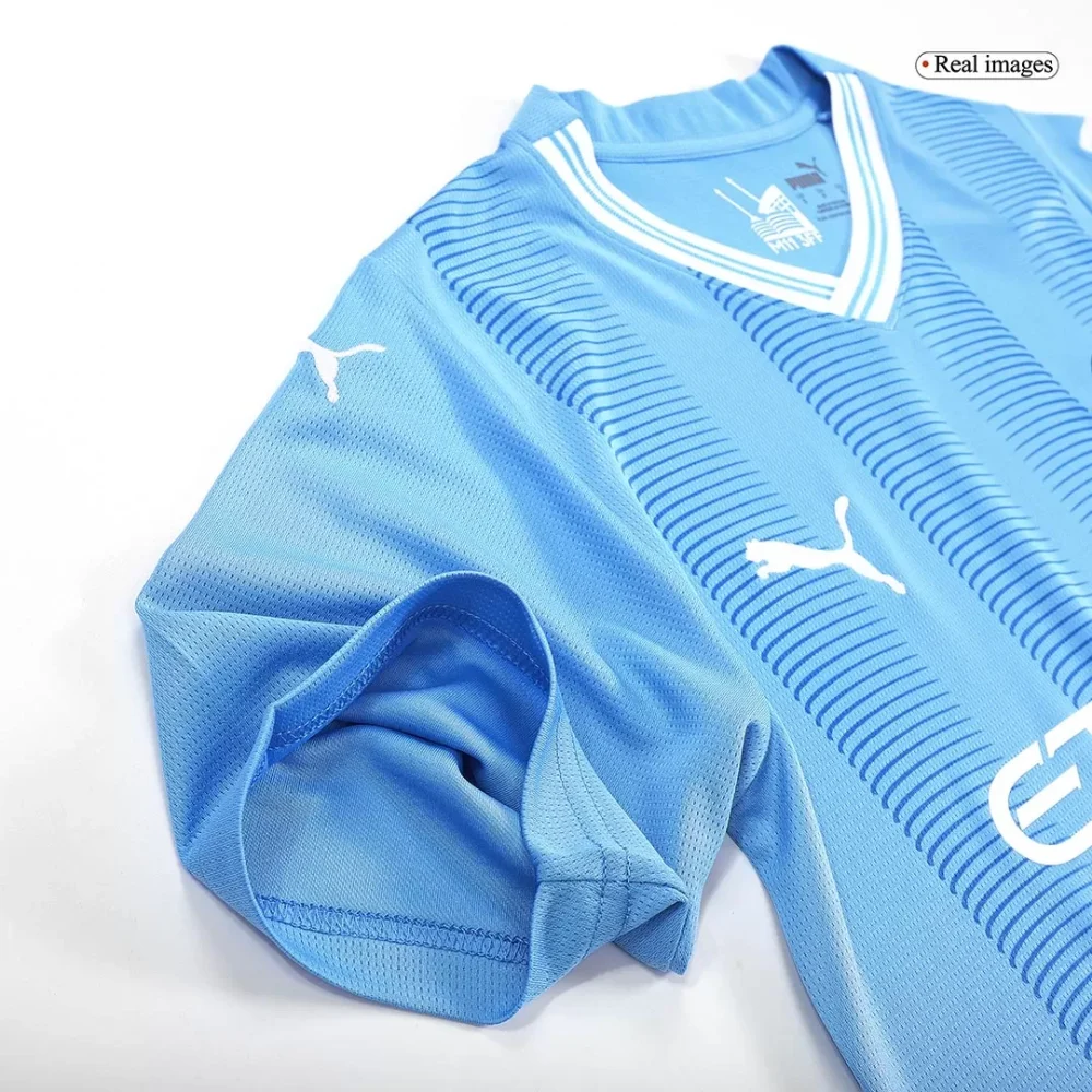 HAALAND #9 Manchester City Home Jersey 2023/24 - UCL - Image 7