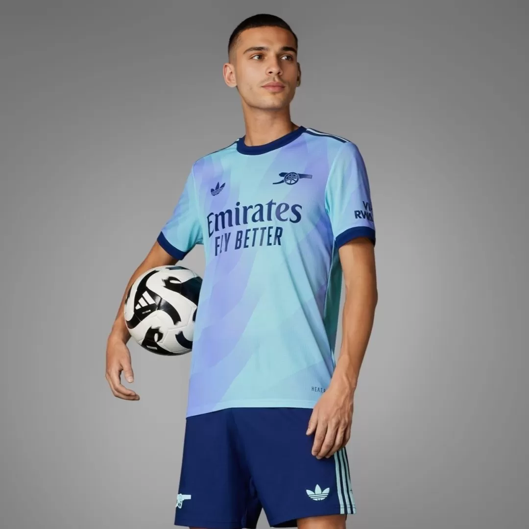 Arsenal Third Away Authentic Soccer Jersey - Image 3