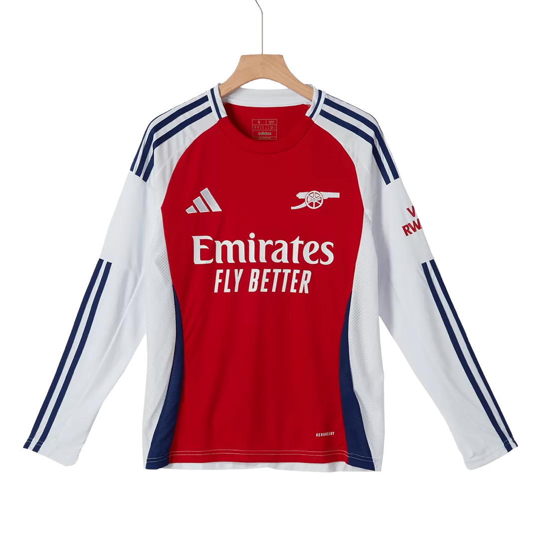 Arsenal Home Long Sleeve Jersey - Image 7