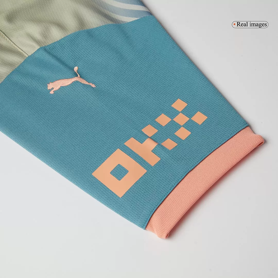 HAALAND #9 Manchester City Fourth Away Soccer Jersey - Definitely City - Image 6