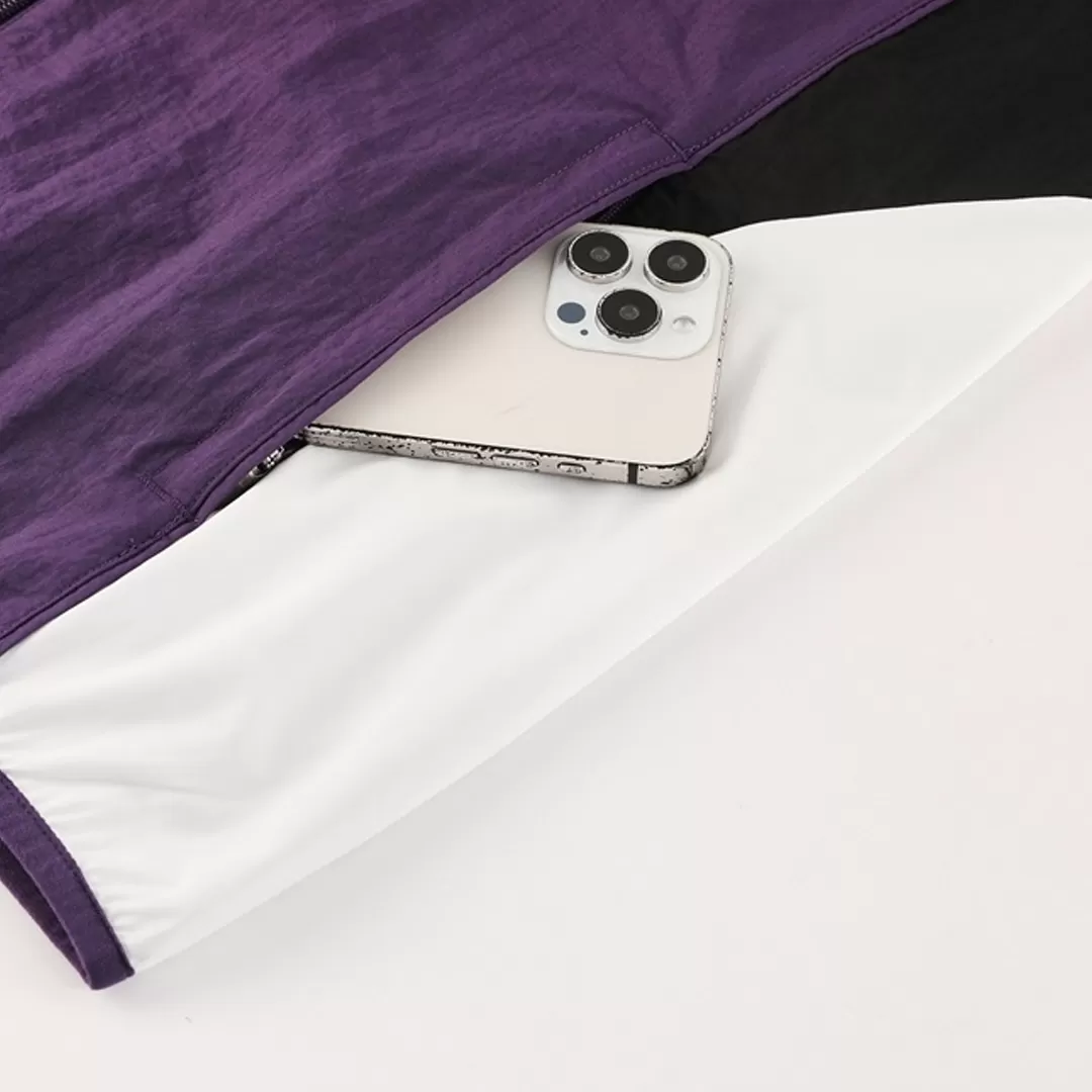 Manchester United Windbreaker Jacket 2025/26 - Purple - Image 7