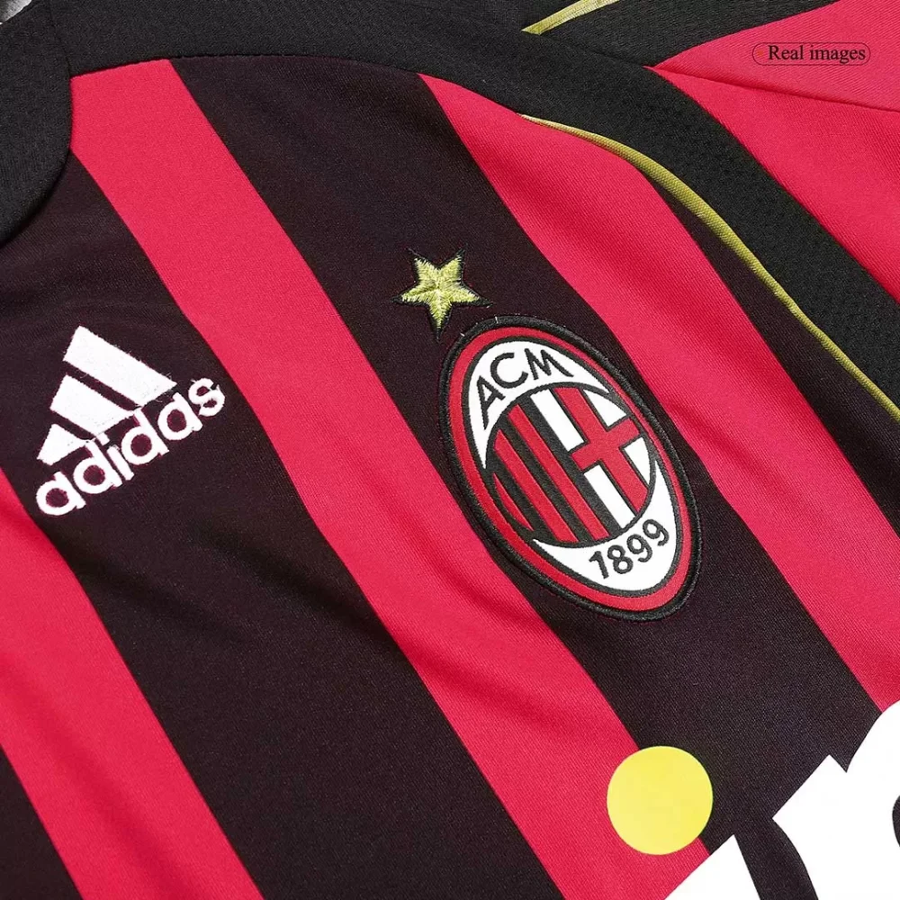 Vintage Soccer Jersey KAKA' #22 AC Milan Home 2006/07 - Image 5