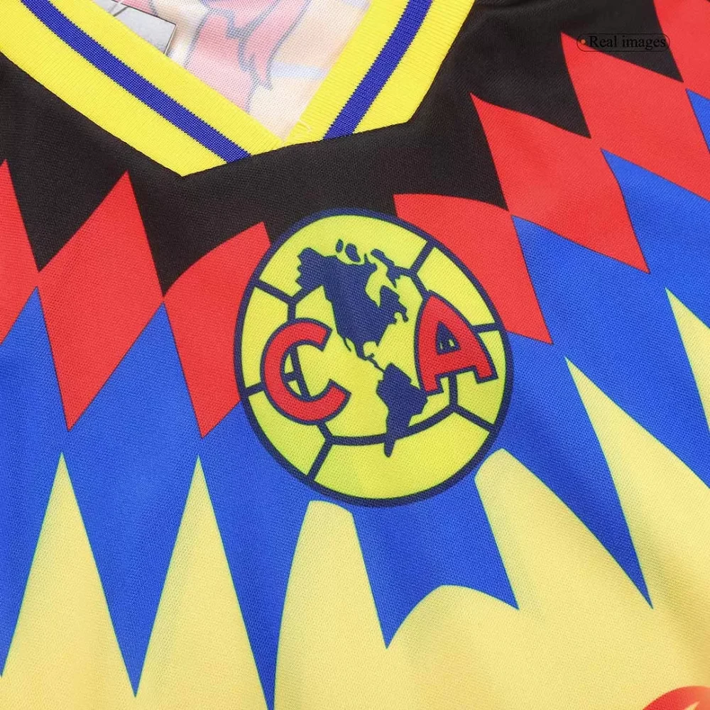 Vintage Soccer Jerseys Club America Home Jersey Shirts 1995 - Image 7