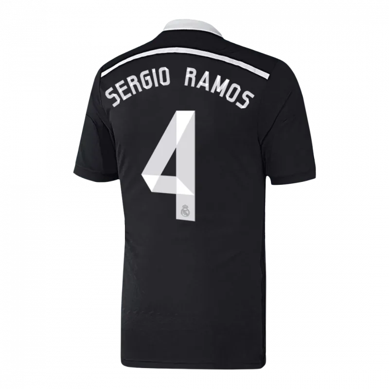 Vintage Soccer Jersey SERGIO RAMOS #4 Real Madrid Third Away 2014/15