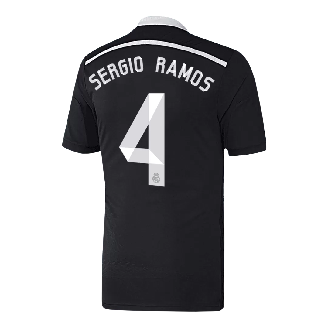 Vintage Soccer Jersey SERGIO RAMOS #4 Real Madrid Third Away 2014/15