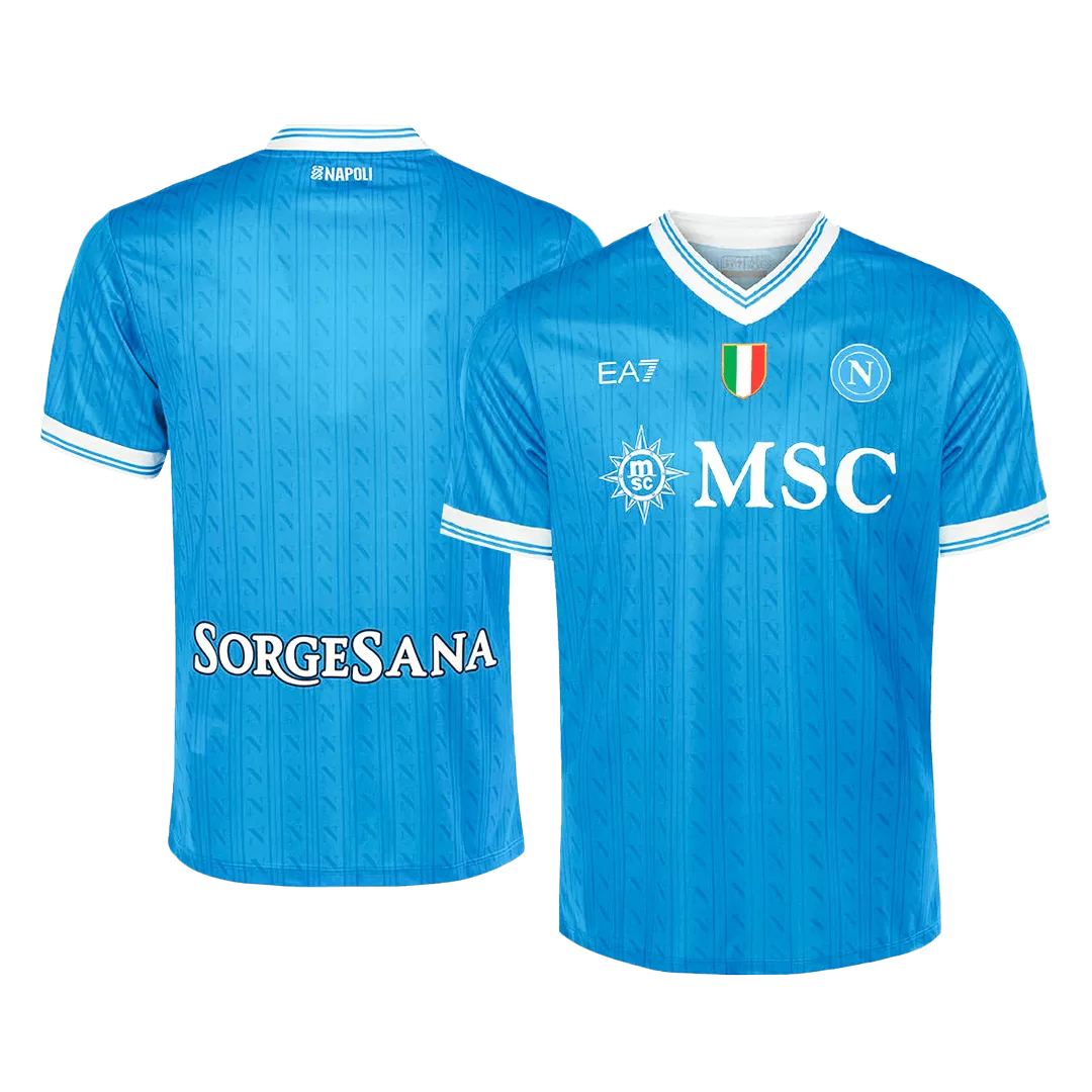 Napoli Home Soccer Jersey 2025/26 - Image 3