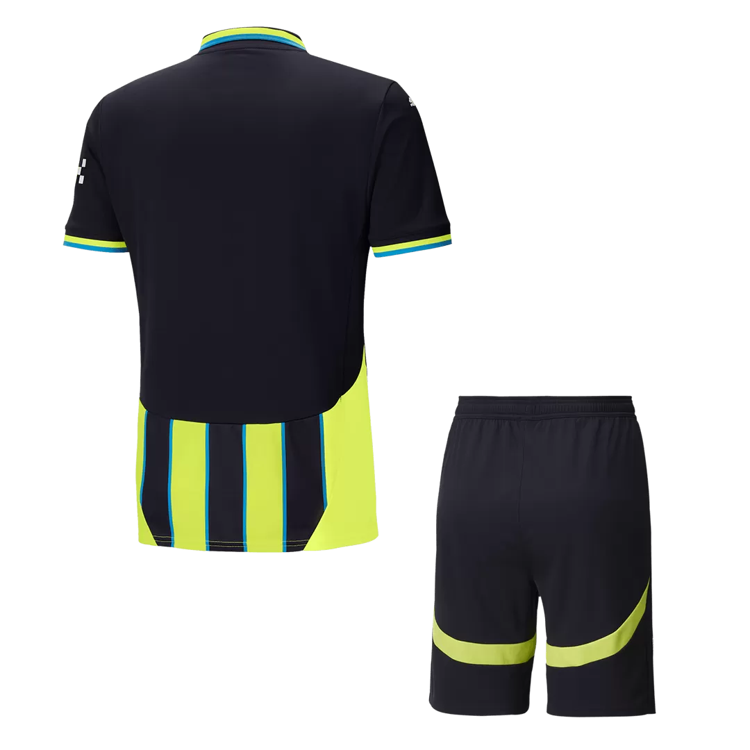 Manchester City Away Jerseys Kit - Image 2