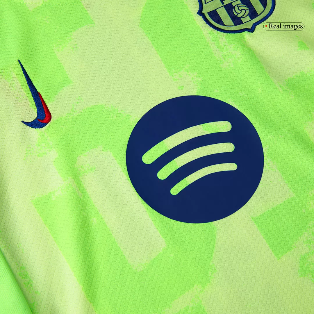 Barcelona Third Away Kids Soccer Jerseys Kit - UCL (Spotify Logo Without Text) - Image 11