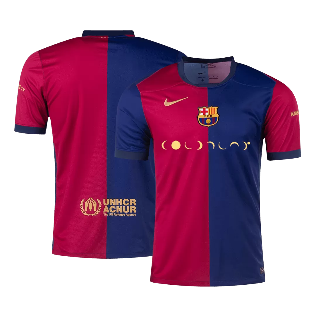 Barcelona Home Soccer Jersey - COLDPLAY - Image 3