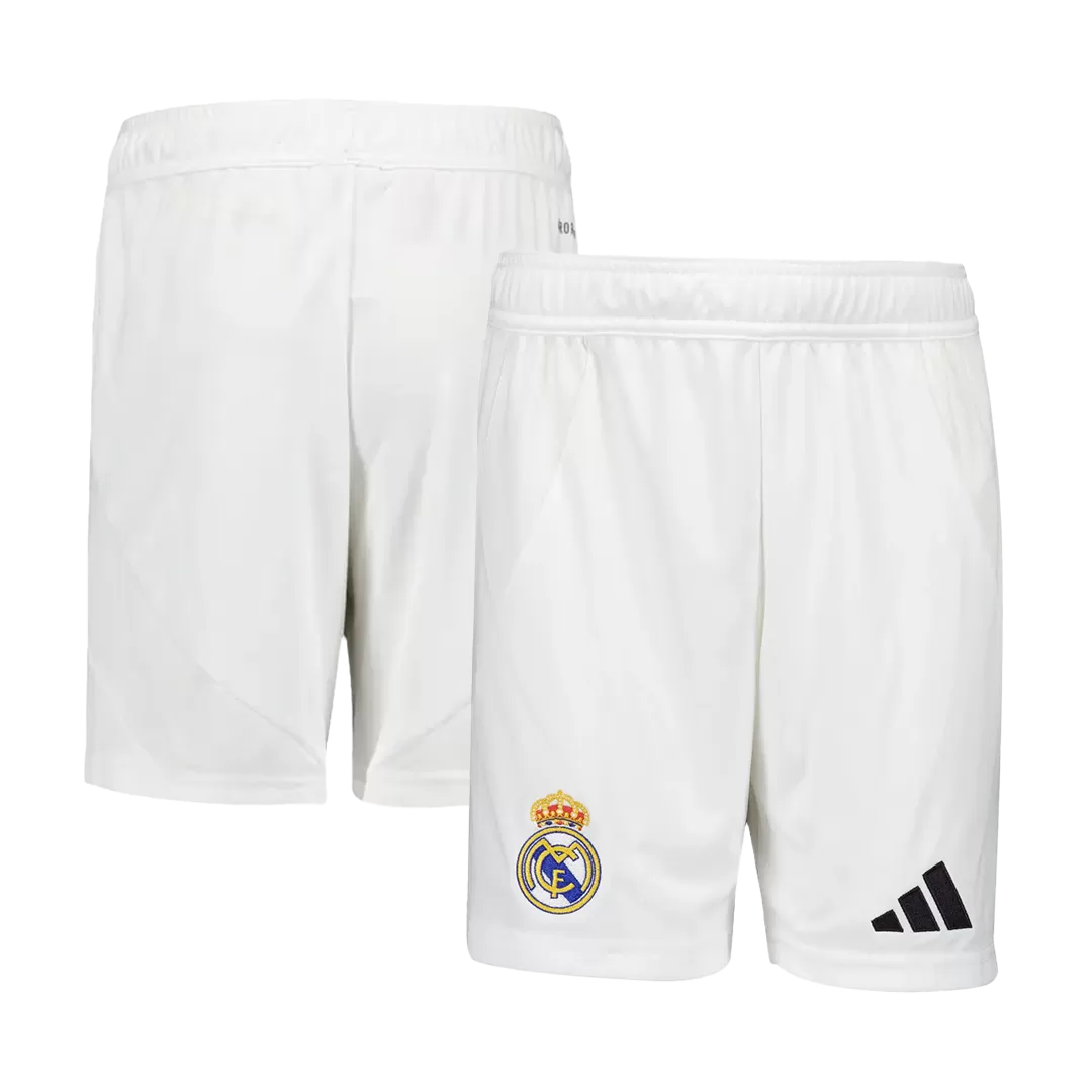 Real Madrid Home Soccer Shorts - Image 3