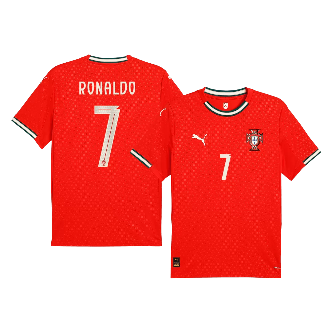 RONALDO #7 Portugal Home Soccer Jersey 2025