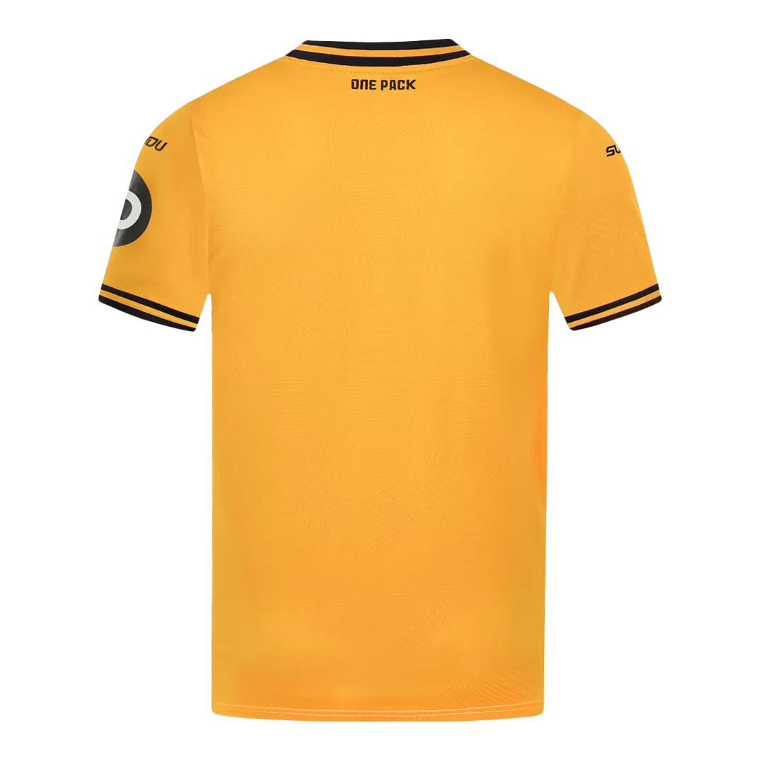 Wolverhampton Wanderers Home Soccer Jersey - Image 2