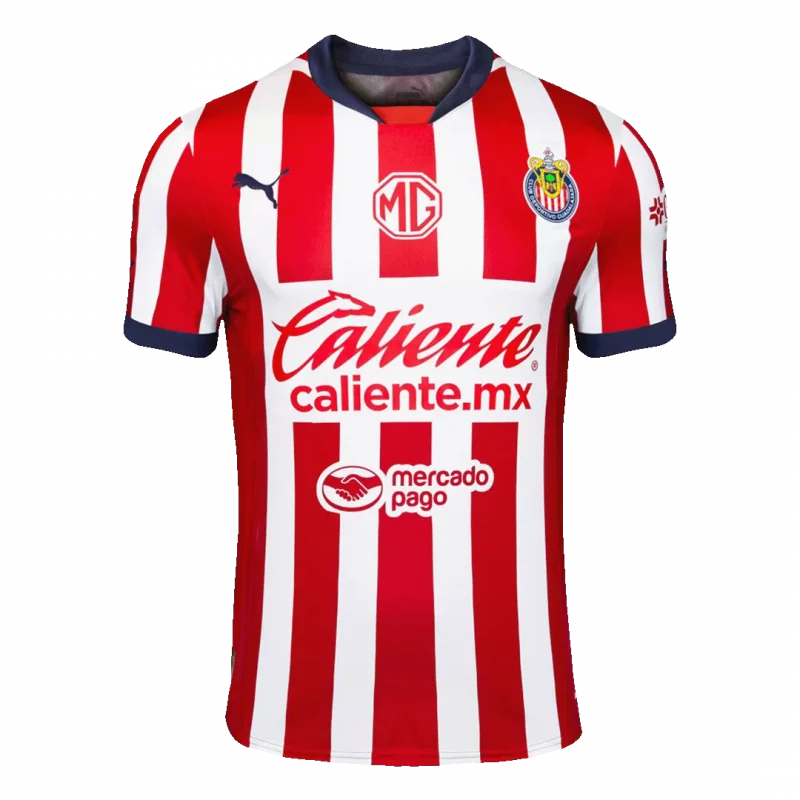 Chivas Home Authentic Soccer Jersey