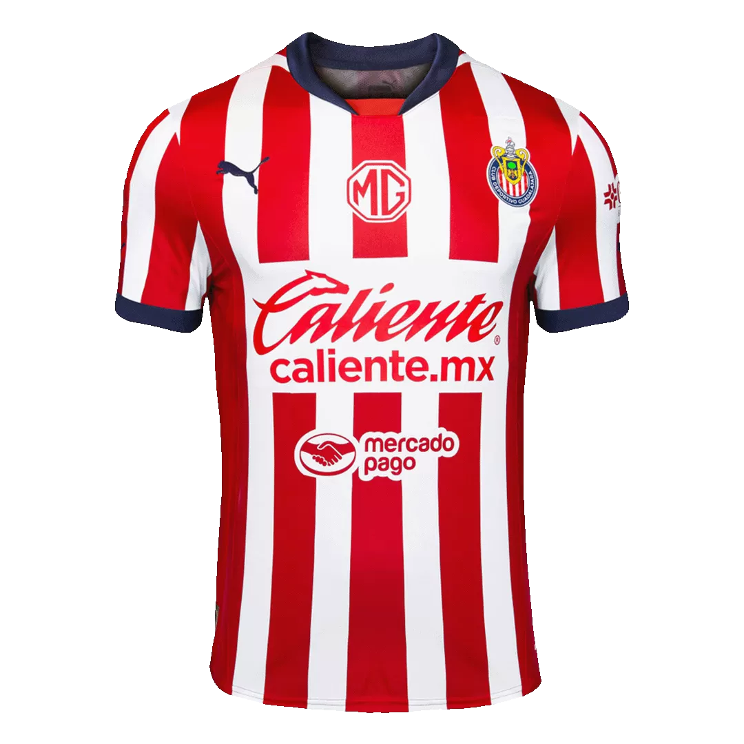 Chivas Home Authentic Soccer Jersey