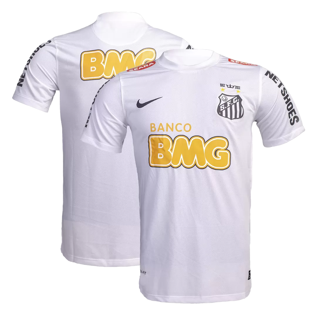 Vintage Soccer Jersey Santos FC Home 2012 - Image 3