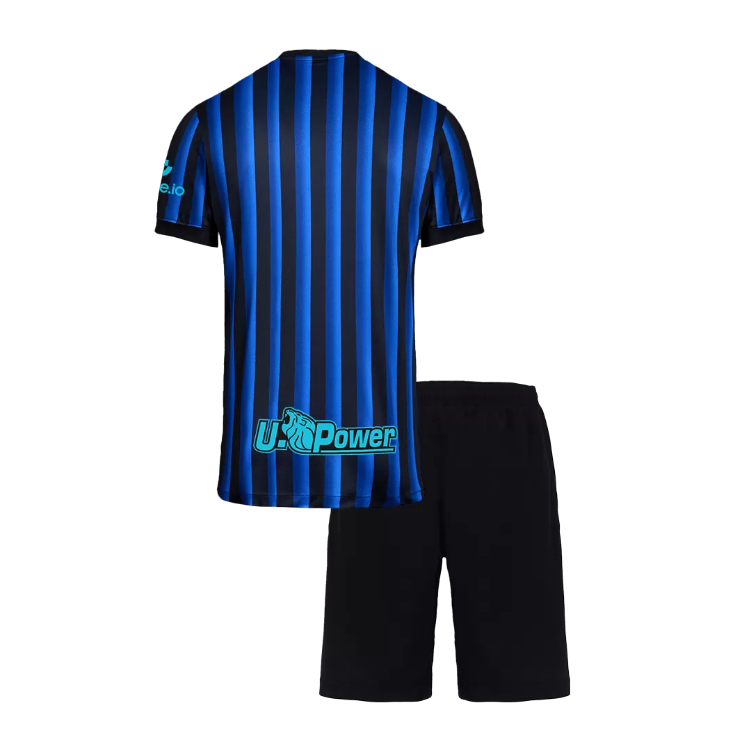 Inter Milan Home Kids Soccer Jerseys Kit 2025/26 - Image 2