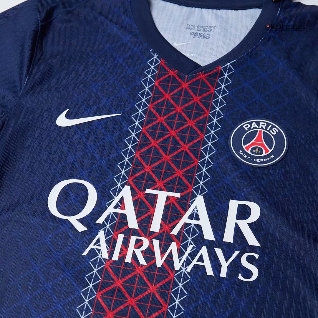 VITINHA #17 PSG Home Authentic Soccer Jersey 2025/26 - Image 7