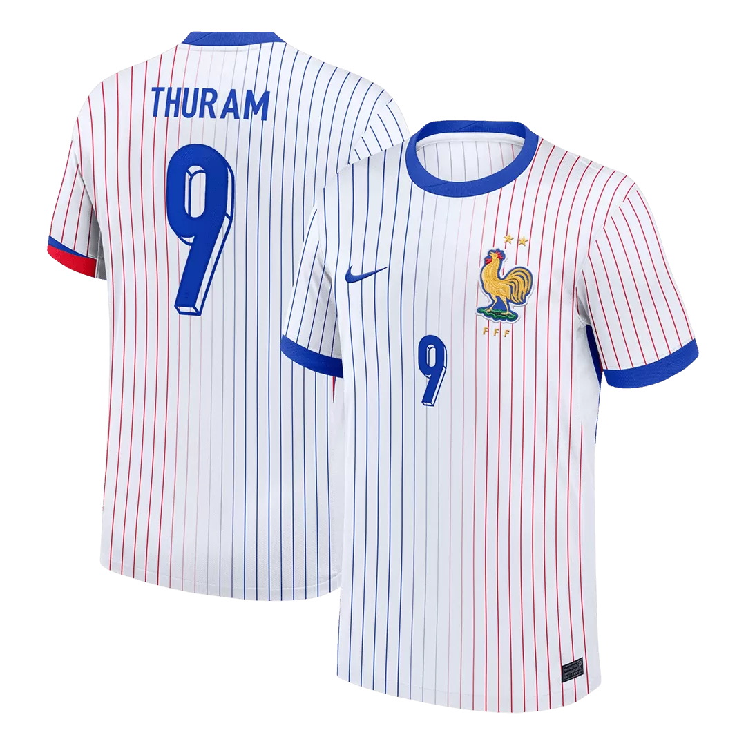 THURAM #9 France Away Soccer Jersey